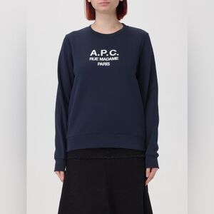 A.P.C. Navy Blue Sweatshirt